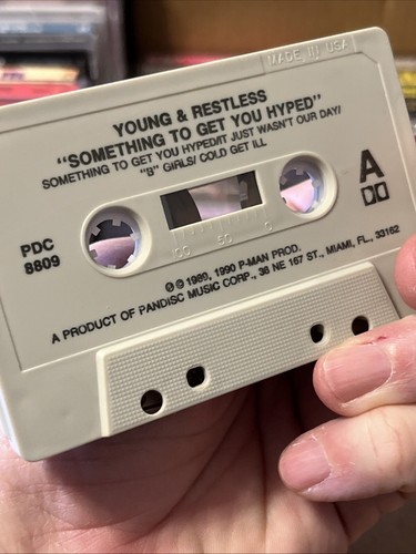 Young & Restless Something To Get You Hyped Ft Poison Ivy Cassette 1989 Hip-Hop - Picture 5 of 7