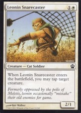 LEONIN SNARECASTER 23/249 THEROS MTG MAGIC NM