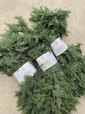 NEW My Texas House Cedar natural feel 9ft Garland Christmas