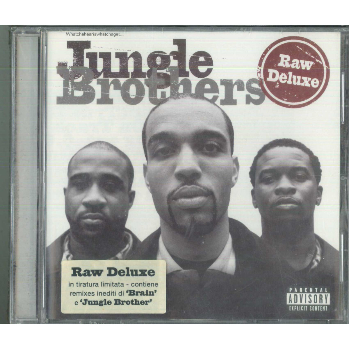 Jungle Brothers CD Raw Deluxe + Cd'S Jungle Brothers Sealed 5033197002897