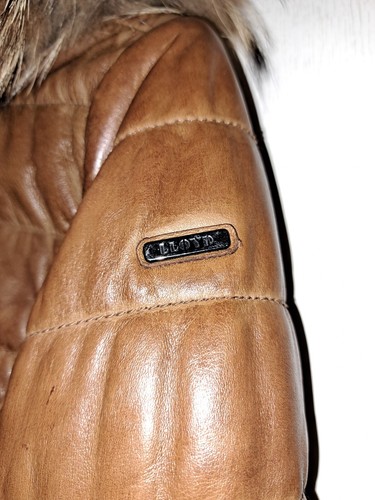 LLOYD Damen Lederjacke gefütterte Winterjacke Größe 38 WIE NEU!!! - Bild 4 von 4