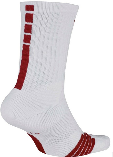 red and white basketball socks