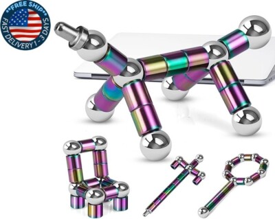 Juguete de bolígrafo antiestrés de color, herramienta sensorial EDC