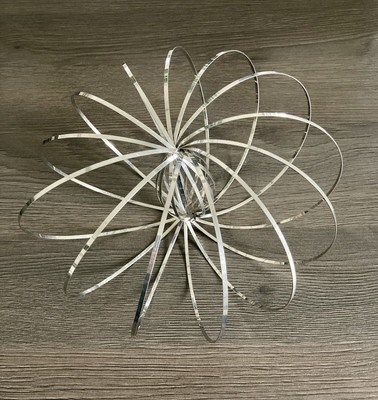 Durchflussring Spielzeug 3D magischer Flow Ring Edelstahl