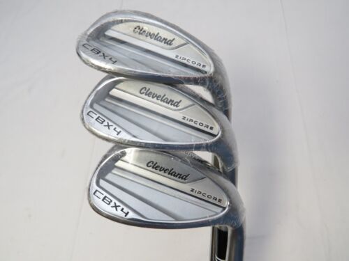 NEW Cleveland CBX4 ZipCore Wedge Set 50 54 58 KBS Hi-Rev 2.0 115 Stiff Flex