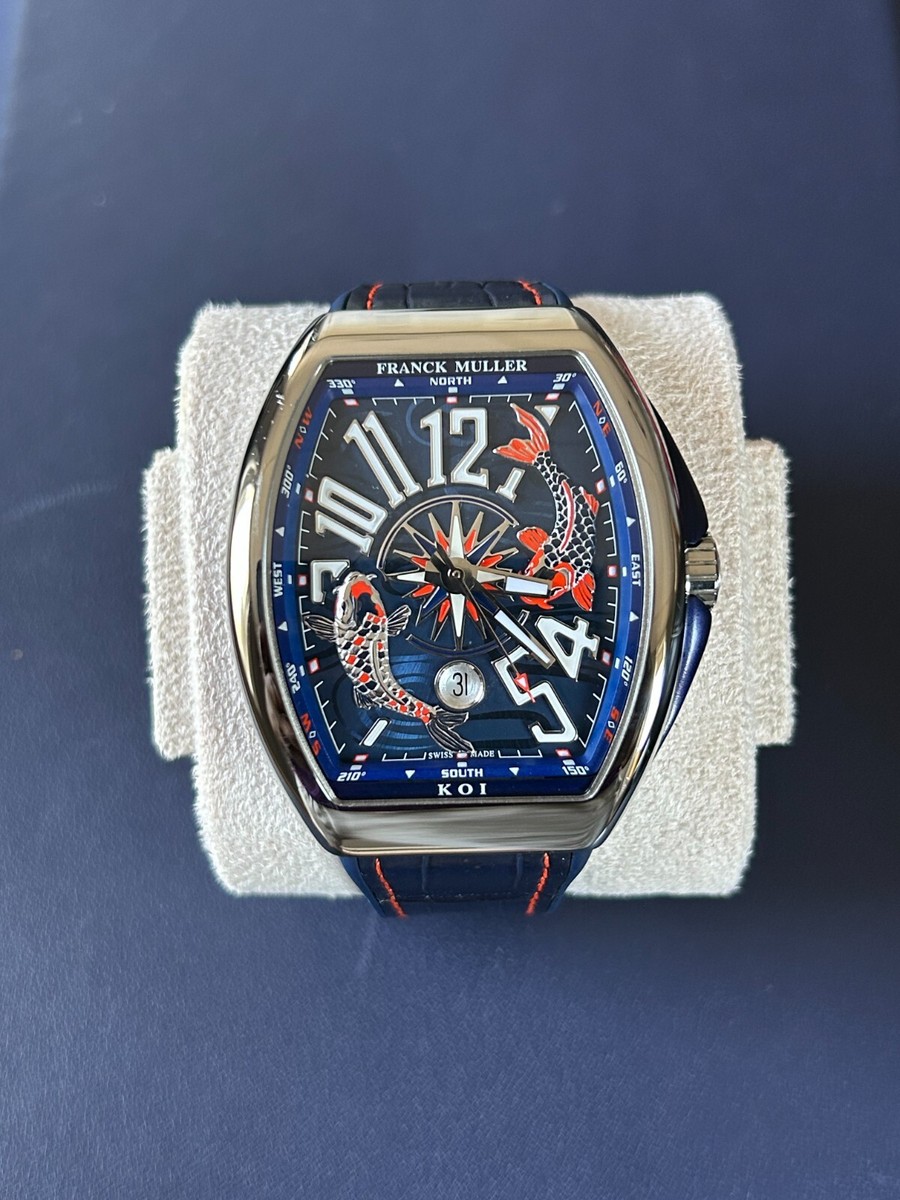 Franck Muller Vanguard Koi 2 Limited Edition - V 45 YT SC DT AC BL