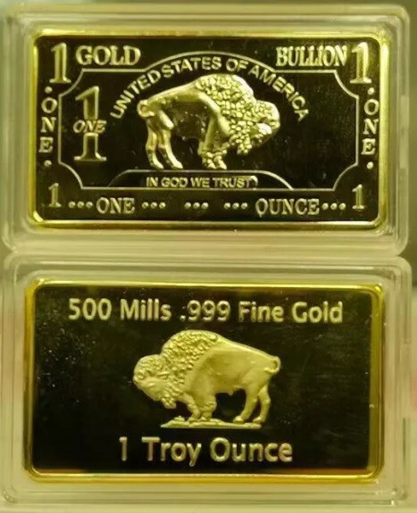 999 Fine Fine Troy Ounce Of Gold Oz One Troy Ounce American