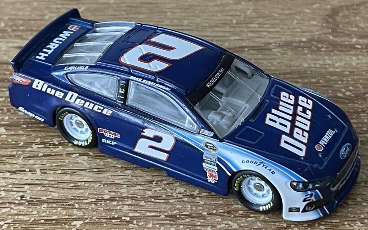 2 Brad Keselowski Blue Deuce 2014 Ford Fusion Nascar Race