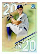Nick Bitsko 2020 Bowman Chrome Draft 20 In 20 REFRACTOR RC /250 Rays