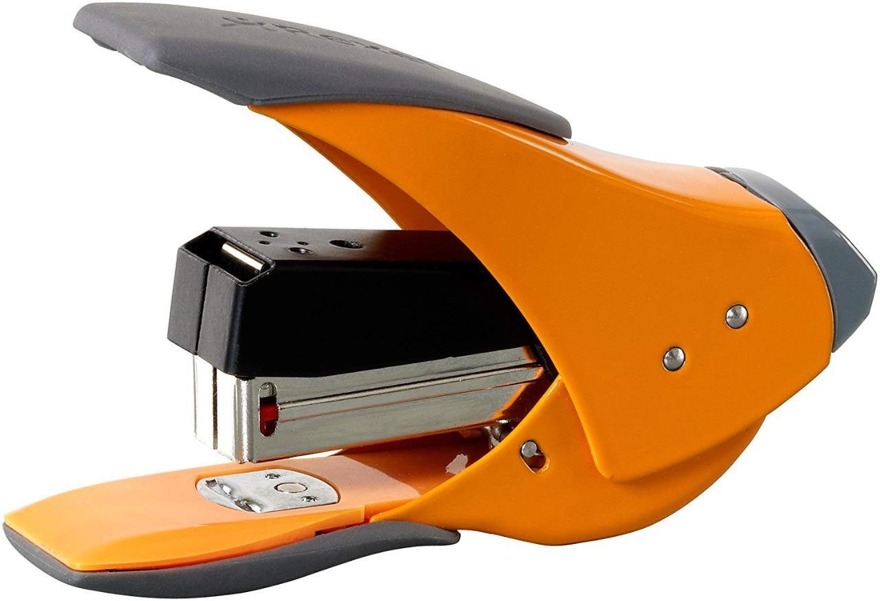 Rexel Easy Touch 20 Stapler 18mm Takes No 56 & No 16 Staples Orange