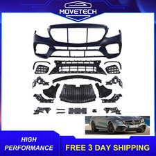 Front Bumper Kit For 2016-2020 Mercedes E Class W213 E63s Amg Style Facelift Front Bumper Kit For 2016-2020 Mercedes E Class W213 E63s Amg Style Facelift
