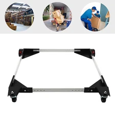 34*34" Mobile Base Heavy Duty Universal Wheel 1200lb Capacity For Tools Machines