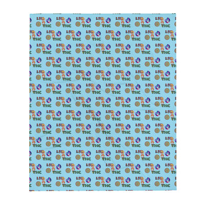 ''LSD DMT THC'' Throw Blanket Psychedelic Psychonaut Shamanic Entheogen ASC