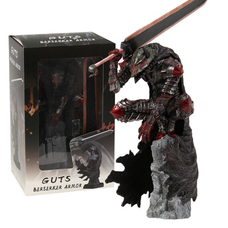 Animation Berserk Beruseruku Figure Guts Berserker Armor Model Statue Boxed NEW