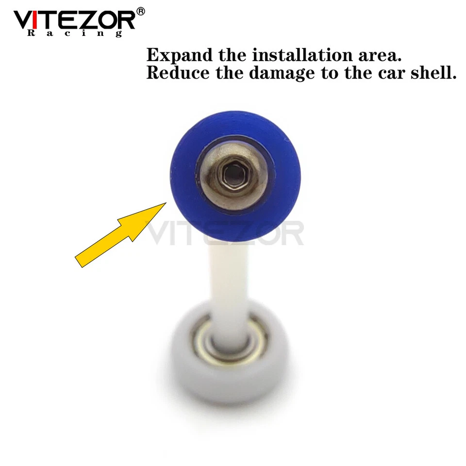 2Pcs Self-Supported Start-Up Ball Bearing Crush Bar GP105 for Kyosho 1/8 NSR500 - Image 4 of 4