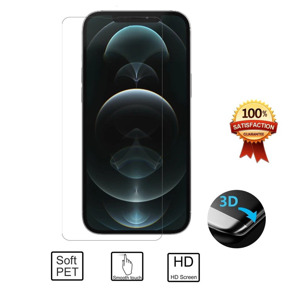 Película Protectora de Pantalla CUERPO COMPLETO Suave Frontal + Trasera para iPhone 13 Pro Max 13 Mini  Foto 2 de 4