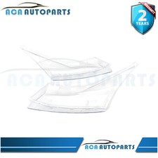 Pair LH & RH Headlight Lens Cover For 2008 2009-2014 Holden /Chevrolet Cruze