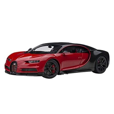 Bugatti Chiron Sport Noir – Autoart 1/18, Maquette Résine Collection Neuve