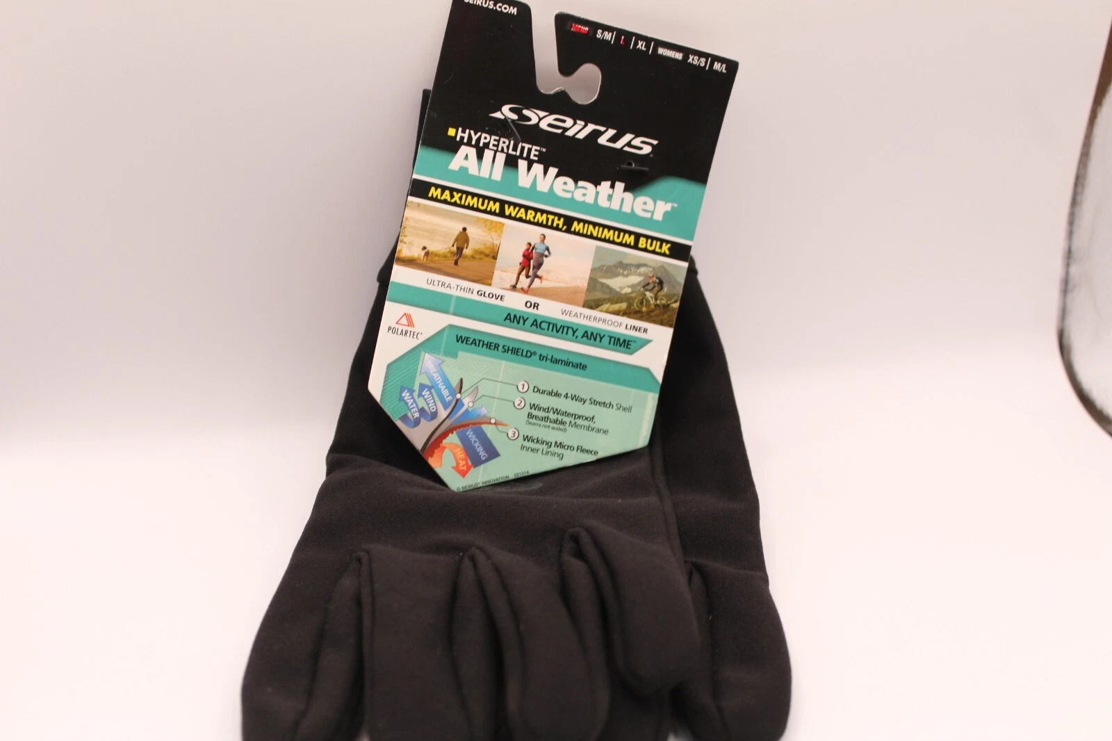 Seirus HyperLite All Weather Gloves *1431* *pick size*