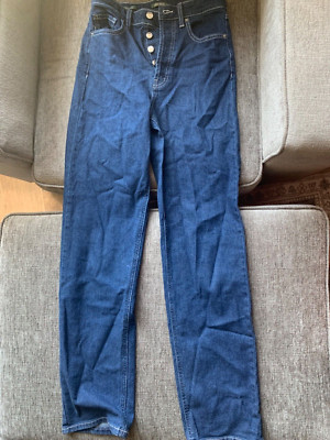 Button Fly Womens jeans size 2 long