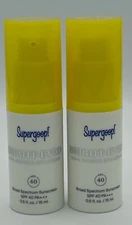 SUPERGOOP! BRIGHT-EYED 100% MINERAL EYE CREAM SPF 40 0.5ox 2 Pack Exp-03/2025