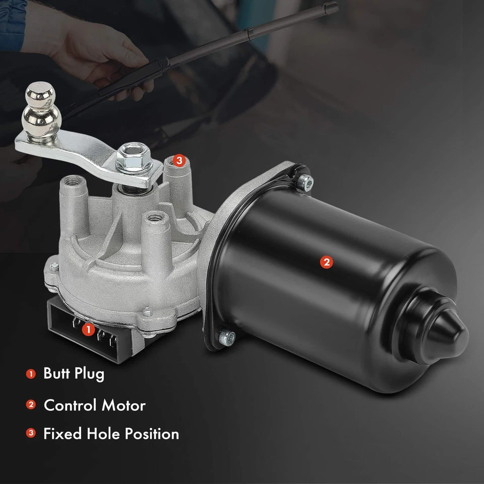 Motor limpiaparabrisas delantero para Audi A6 A6 Quattro 1999-2000 Volkswagen Passat Foto 4 de 4