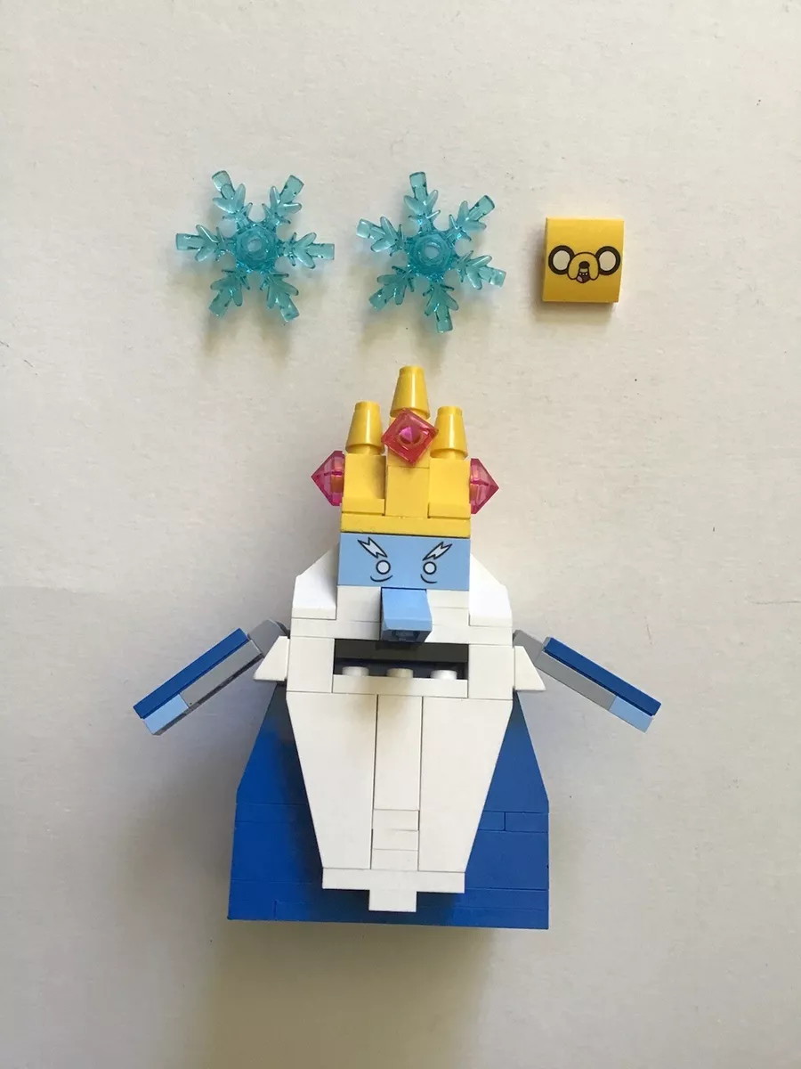 støbt reaktion Awaken Lego Ideas Adventure Time The Ice King Figure Set 21308 Year 2017 Jake Car  Face | eBay