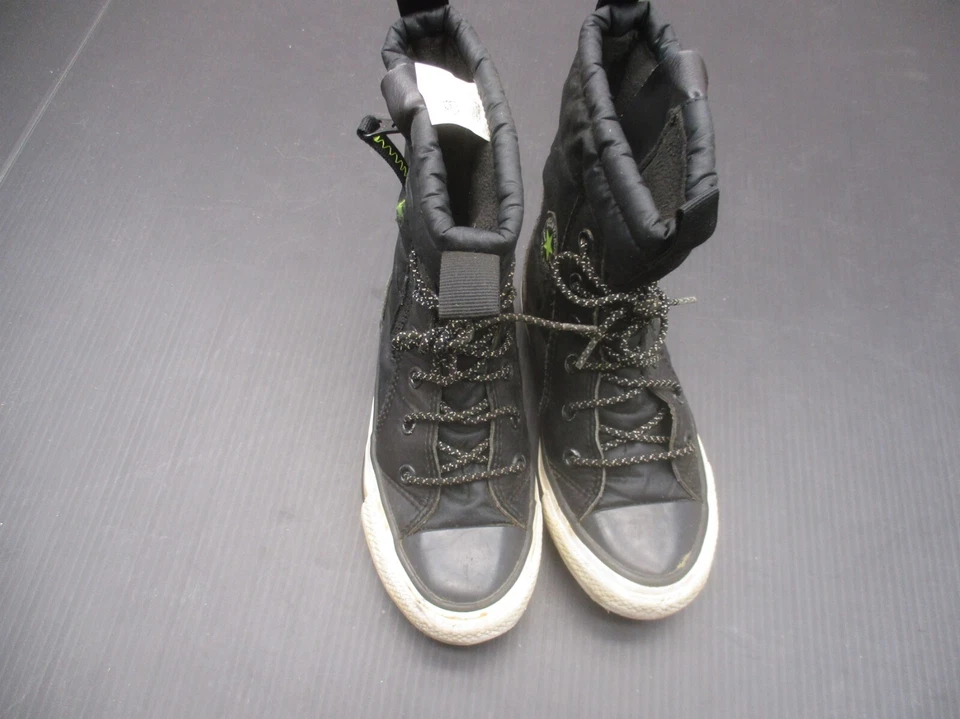 Botas de invierno Converse Chuck Taylor All Star talla 12 niños cremallera interior con cordones SH-8 Foto 2 de 4