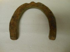 Rusty Horseshoe Art Decor Rustic Western Weld