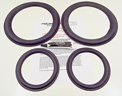 Boston Acoustics A120 Refoam Kit - Speaker Foam Repair - FREE US SHIPPING!