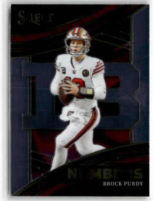 Brock Purdy 2023 Panini Select #NMB-BPU Select Numbers
