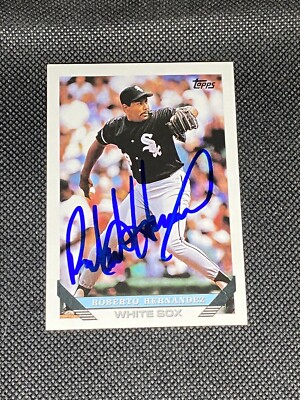 Roberto Hernandez Chicago White Sox Signed Auto 1993 Topps #70 ~ COA