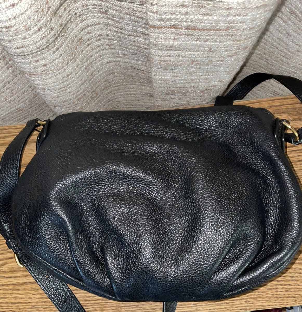 Marc Jacobs Black Pebbled Leather Flap Crossbody Bag | eBay Marc Jacobs Black Pebbled Leather Flap Crossbody Bag | eBay