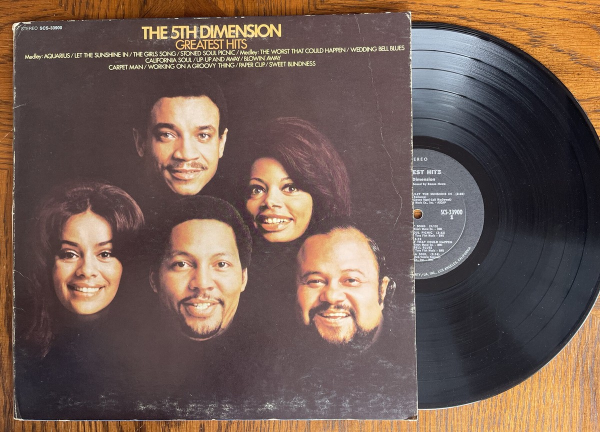 The 5th Dimension Greatest Hits 33RPM 12