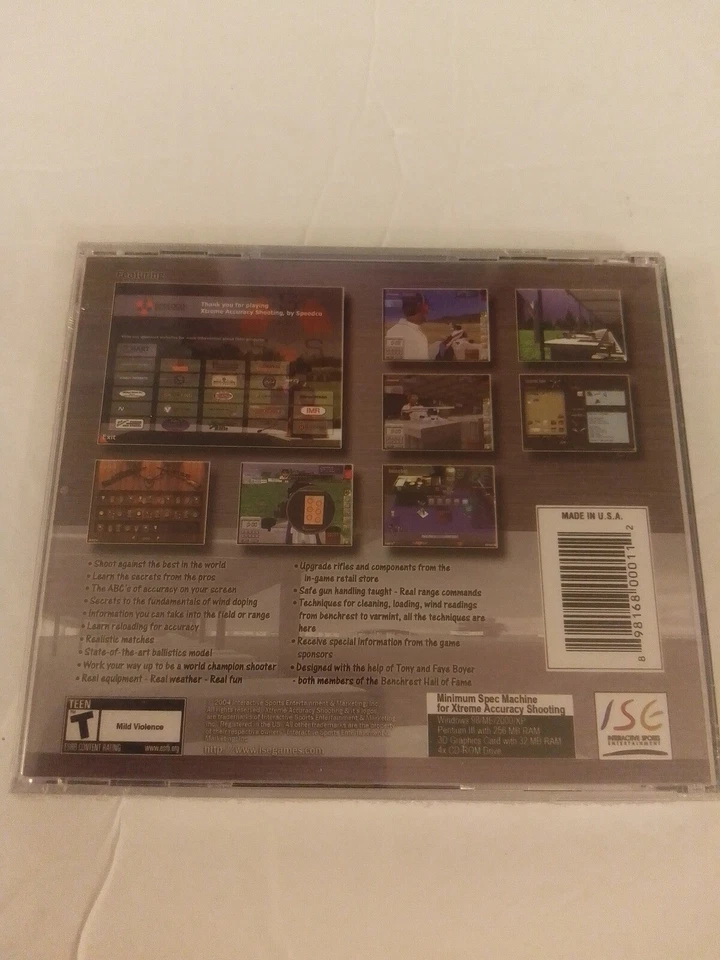 Xtreme Accuracy Shooting CD-ROM For Windows 98 To XP Brand New Sealed - Image 2 of 2