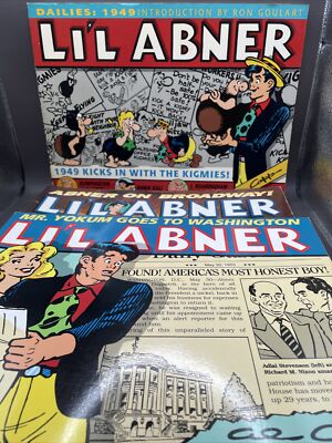 Li'l Abner Vol 15 21 22 Dailies 1949 55 & 56 Al Capp Strip Frank Frazetta 3 LOT