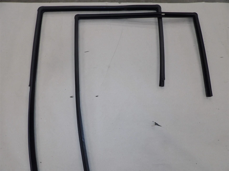 PAR de canales de funcionamiento de vidrio para ventana de puerta trasera lateral derecha y derecha Jeep Cherokee XJ 97-2001 Foto 2 de 3