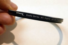 Ultimax 77mm UV Filter low slim profile for wide angle lenses stucio series