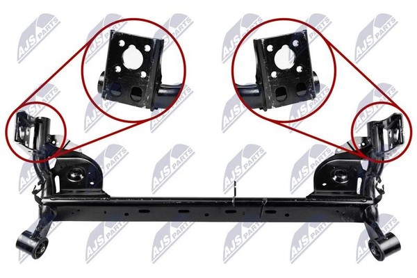 NTY ZRZ-RE-037 AchsköRper Hinten FüR Dacia-image