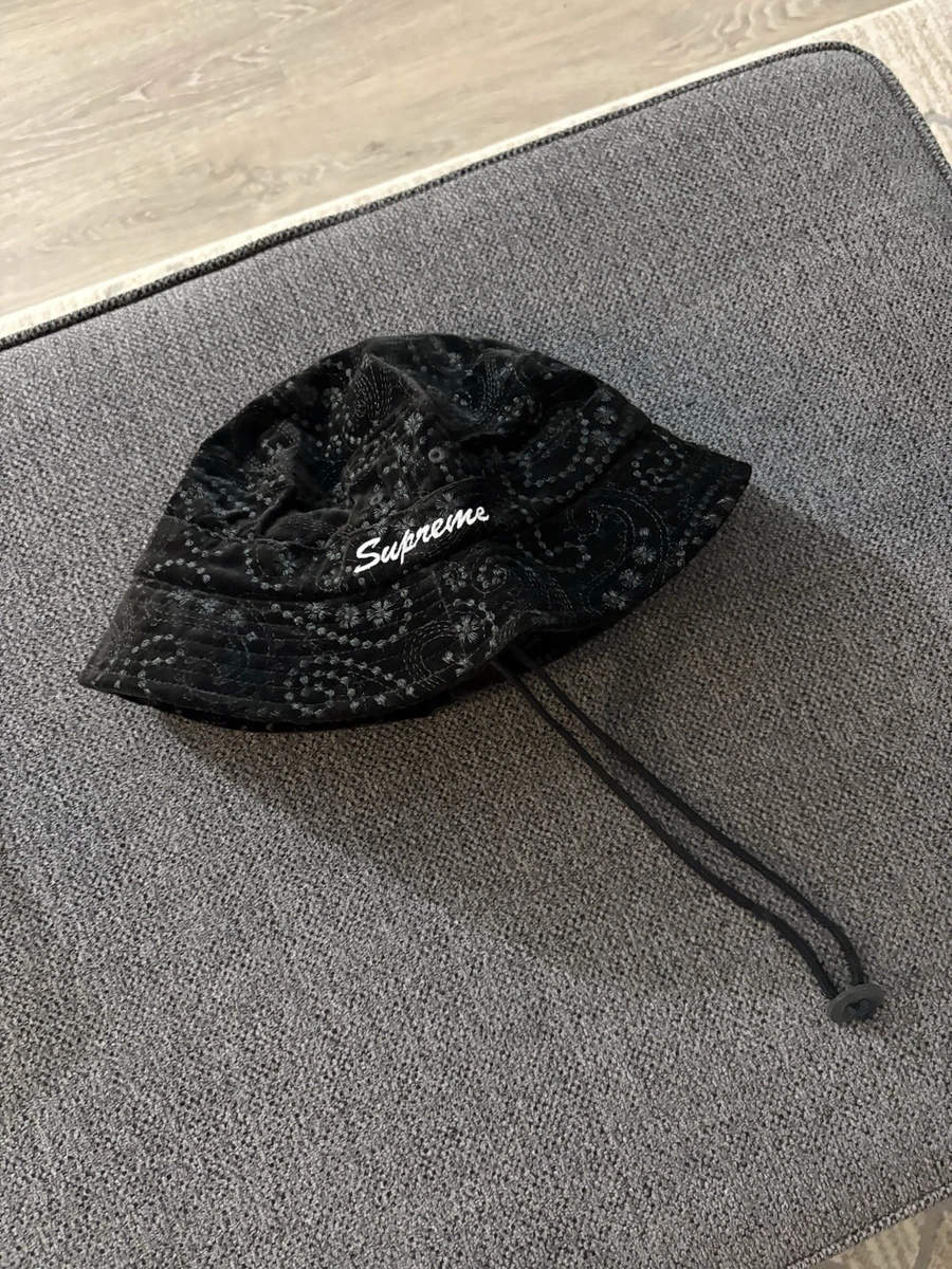 Supreme Velvet Hats for Men for sale | eBay