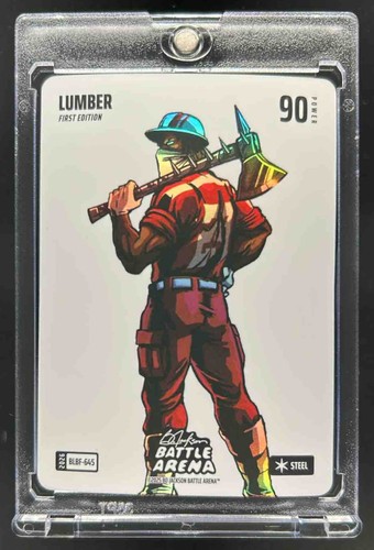 2026 Bo Jackson Battle Arena 1st Ed. Lumber Blizzard Battlefoil #BLBF-645