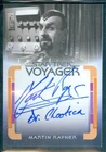Star Trek Voyager Archives & Inscriptions Martin Rayner Inscription Auto Card a