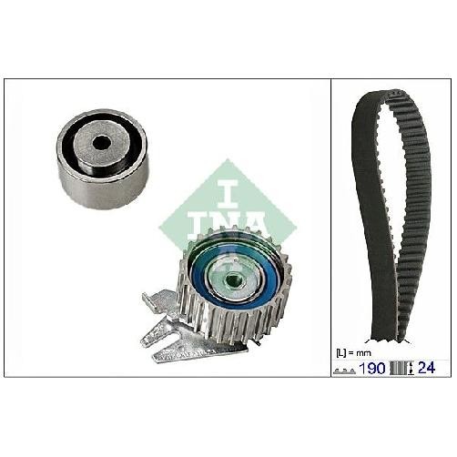 Zahnriemensatz FüR Alfa Romeo 156 932 2.4 97 Bis 06 INA 71731639 71719651-image