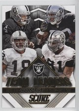 2015 Score Team Leaders Gold Derek Carr Andre Holmes Darren McFadden #28 7l6