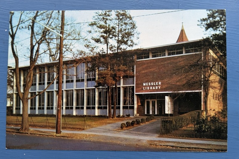 Messler Hall Library Farleigh Dickinson University Rutherford NJ Postcard