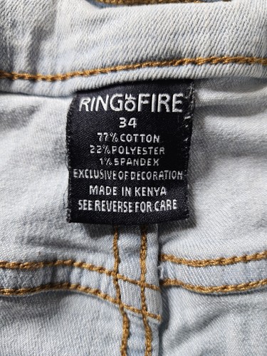 Ring Of Fire Shorts Size 34 - Picture 2 of 9