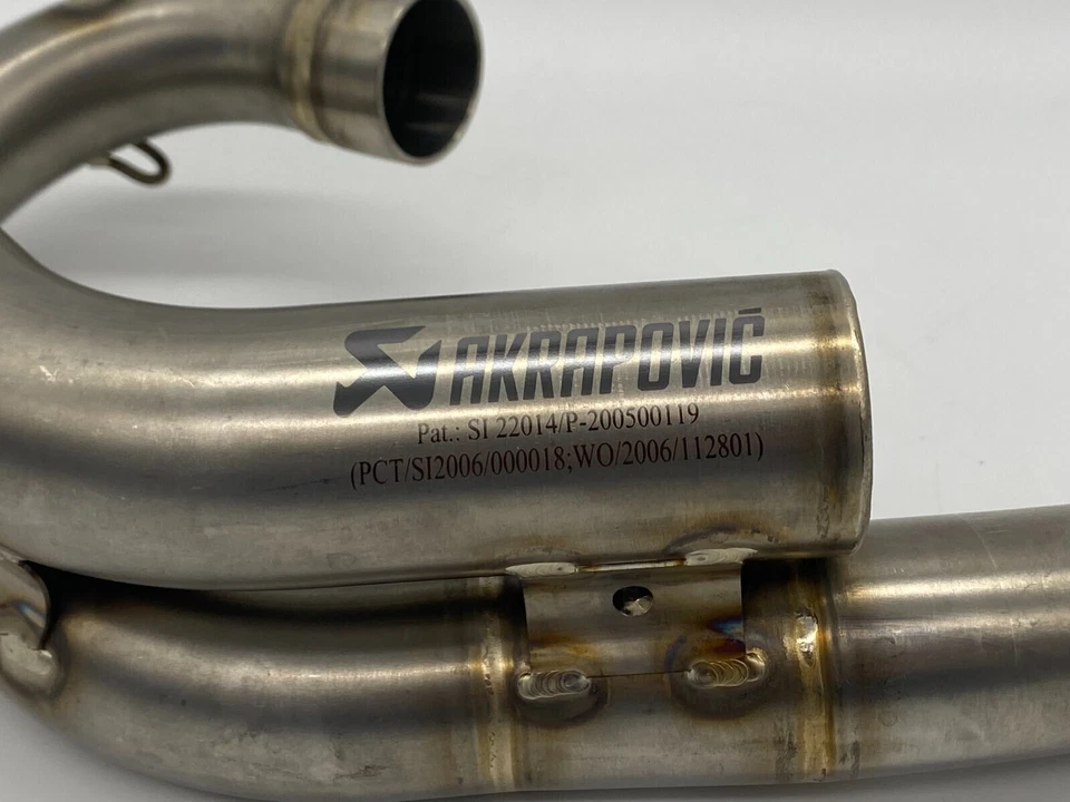 Husqvarna Akrapovic acero inoxidable colector TE TC 250 310 tuning colector escape Foto 2 de 4