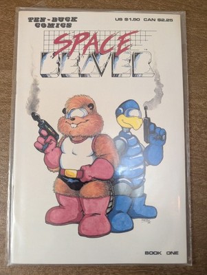 Space Beaver #1 (Oct 1986, Ten-Buck Comics) Book One 