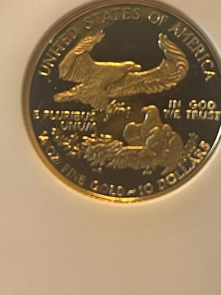1994-W $10 GOLD EAGLE 1/4 Oz. NGC PF70 PF-70 PROOF PR70 CAMEO ! - Image 4 of 4