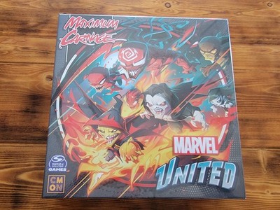 Marvel United Maximum Carnage Kickstarter Edition Sealed